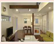 落ち着いた高級感の中くつろげる家